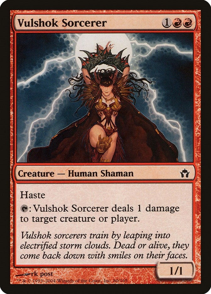 Image for Vulshok Sorcerer (80) (5DN) - Magic: The Gathering