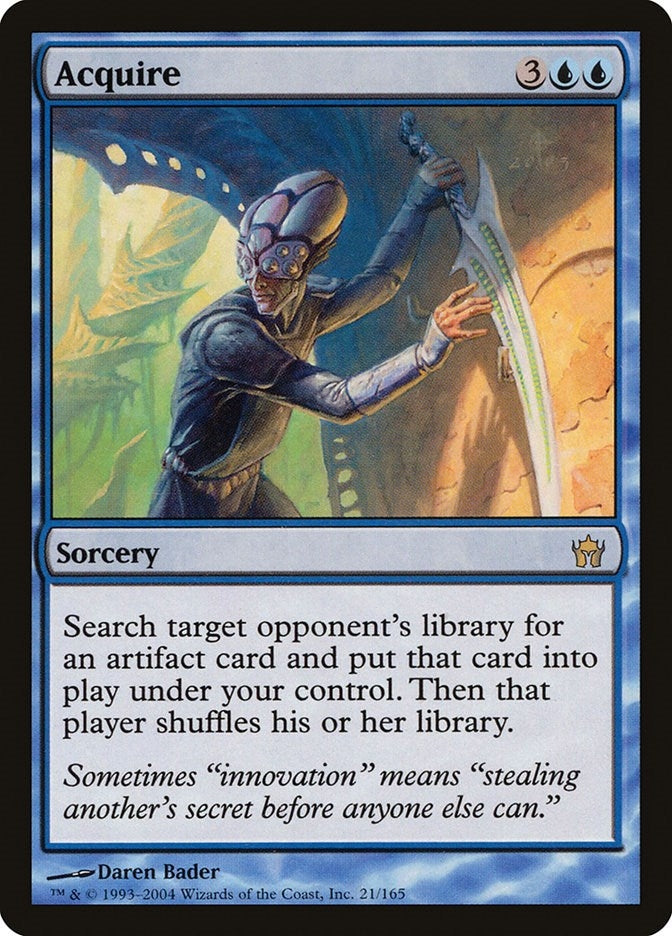 Image for Acquire (21) (5DN) - Magic: The Gathering
