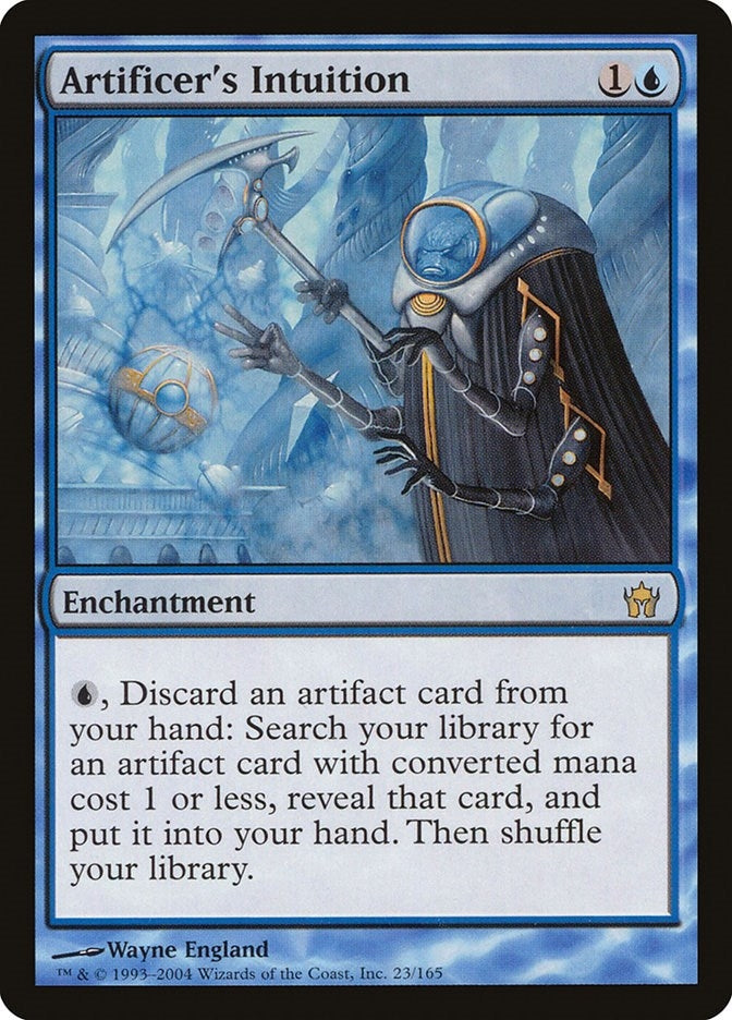 Image for Artificer's Intuition (23) (5DN) - Magic: The Gathering