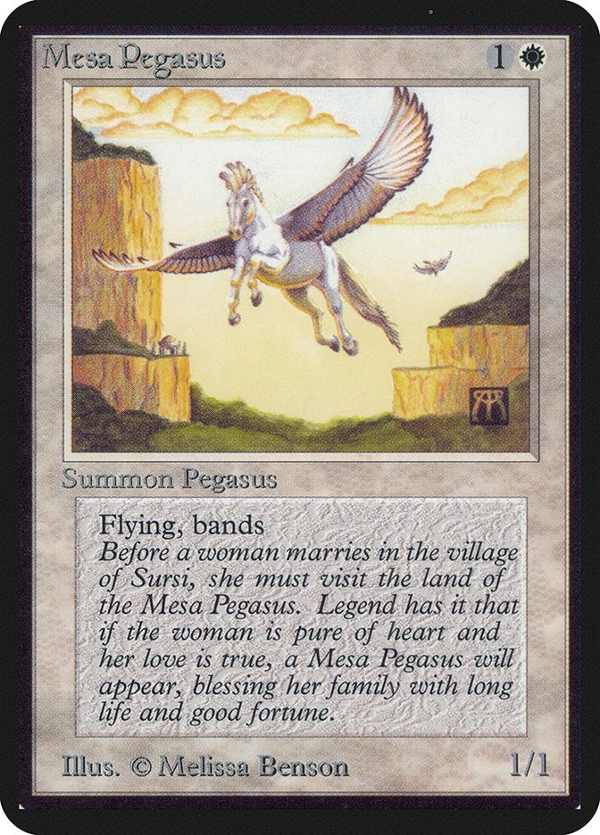 Image for Mesa Pegasus (LEA) - Magic: The Gathering