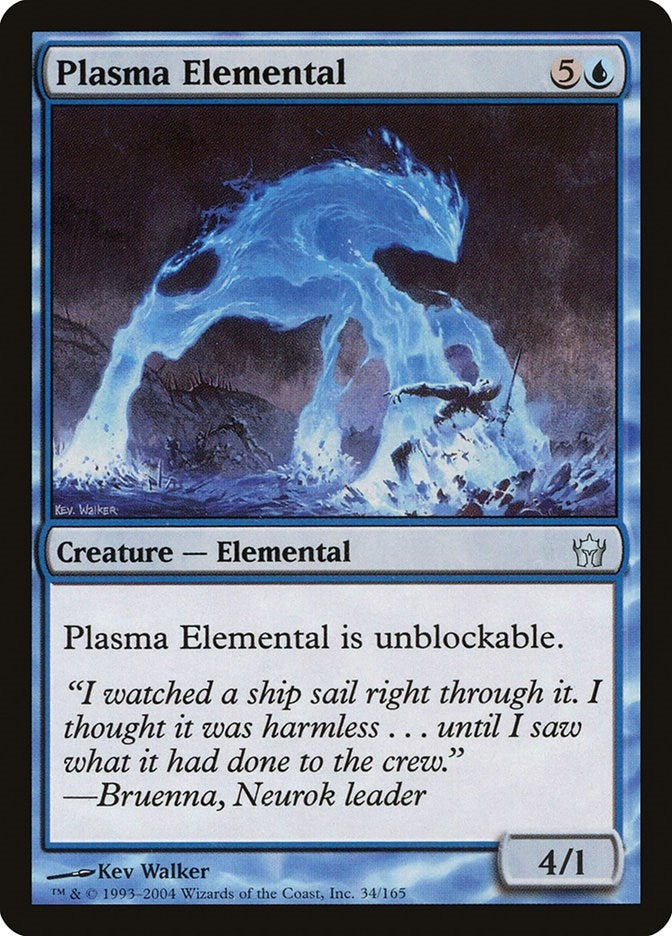 Image for Plasma Elemental (34) (5DN) - Magic: The Gathering