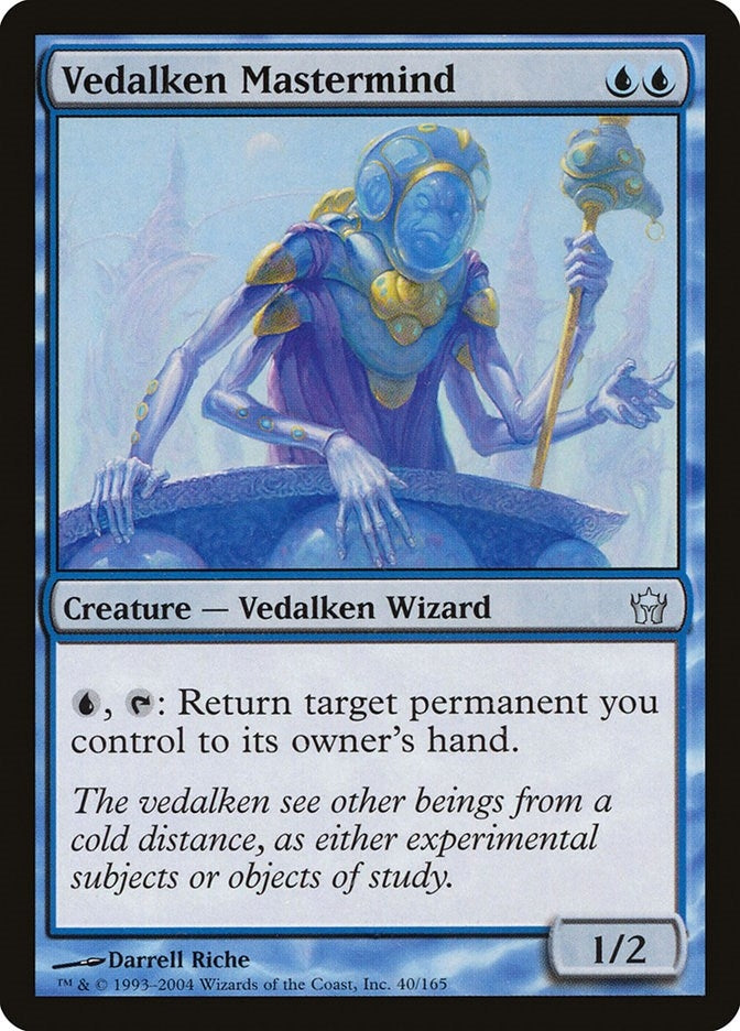 Image for Vedalken Mastermind (40) (5DN) - Magic: The Gathering