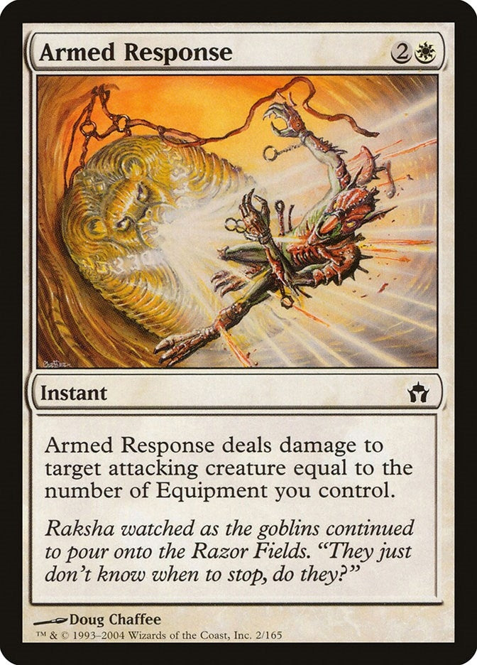 Image for Armed Response (2) (5DN) - Magic: The Gathering