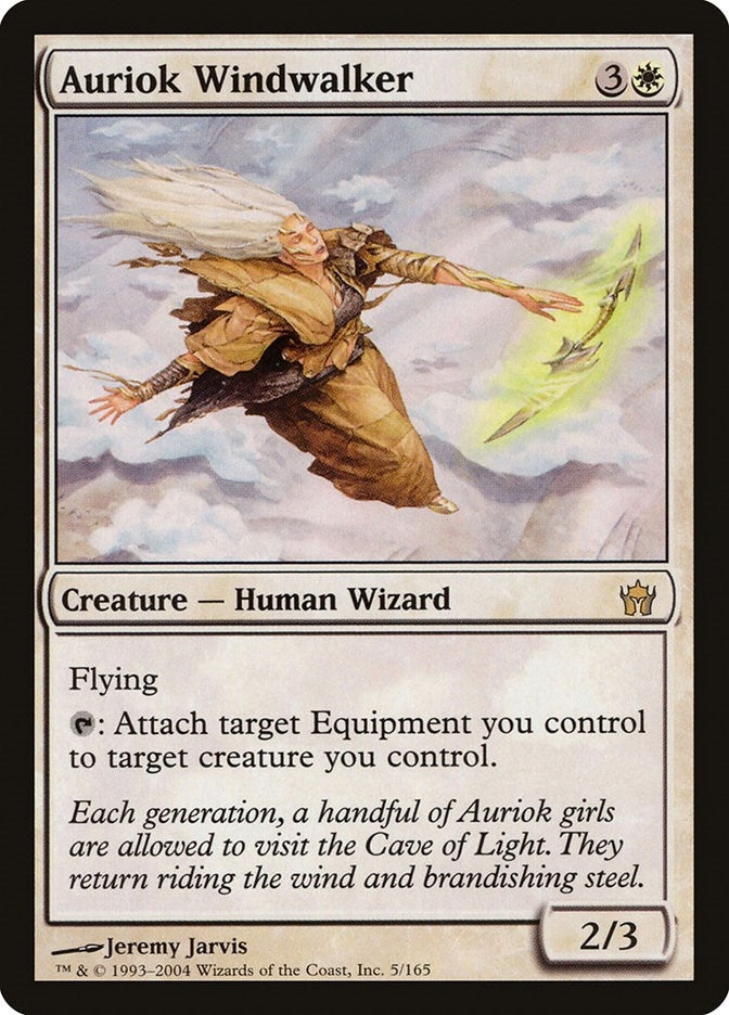 Image for Auriok Windwalker (5) (5DN) - Magic: The Gathering