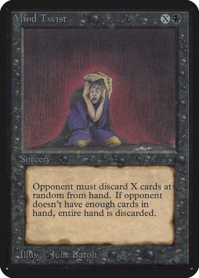 Image for Mind Twist (LEA) - Magic: The Gathering