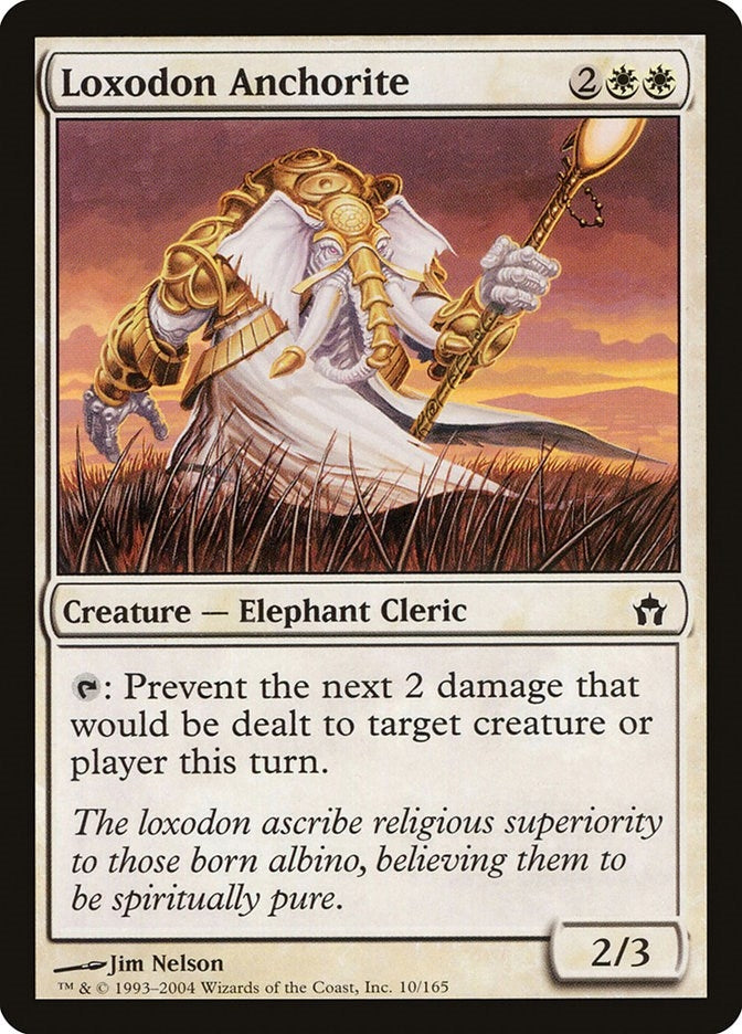 Image for Loxodon Anchorite (10) (5DN) - Magic: The Gathering