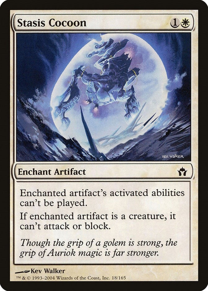 Image for Stasis Cocoon (18) (5DN) - Magic: The Gathering