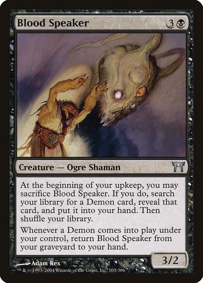 Image for Blood Speaker (103) (CHK) - Magic: The Gathering