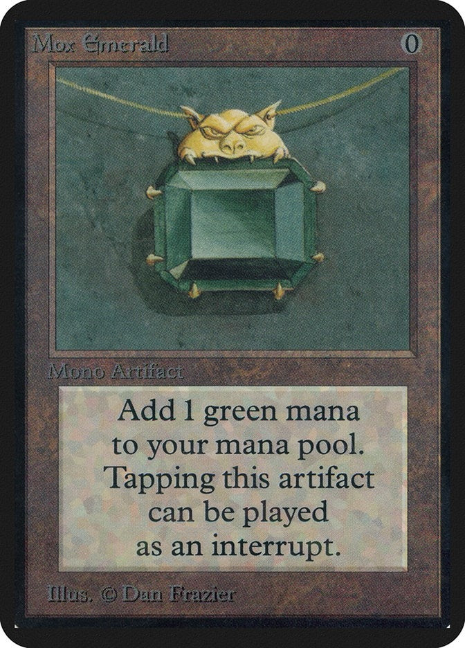 Image for Mox Emerald (LEA) - Magic: The Gathering