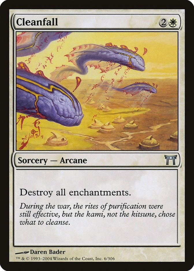 Image for Cleanfall (6) (CHK) - Magic: The Gathering