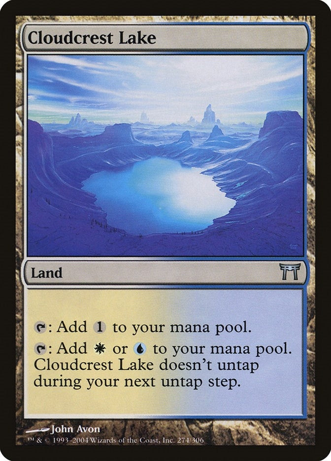 Image for Cloudcrest Lake (274) (CHK) - Magic: The Gathering