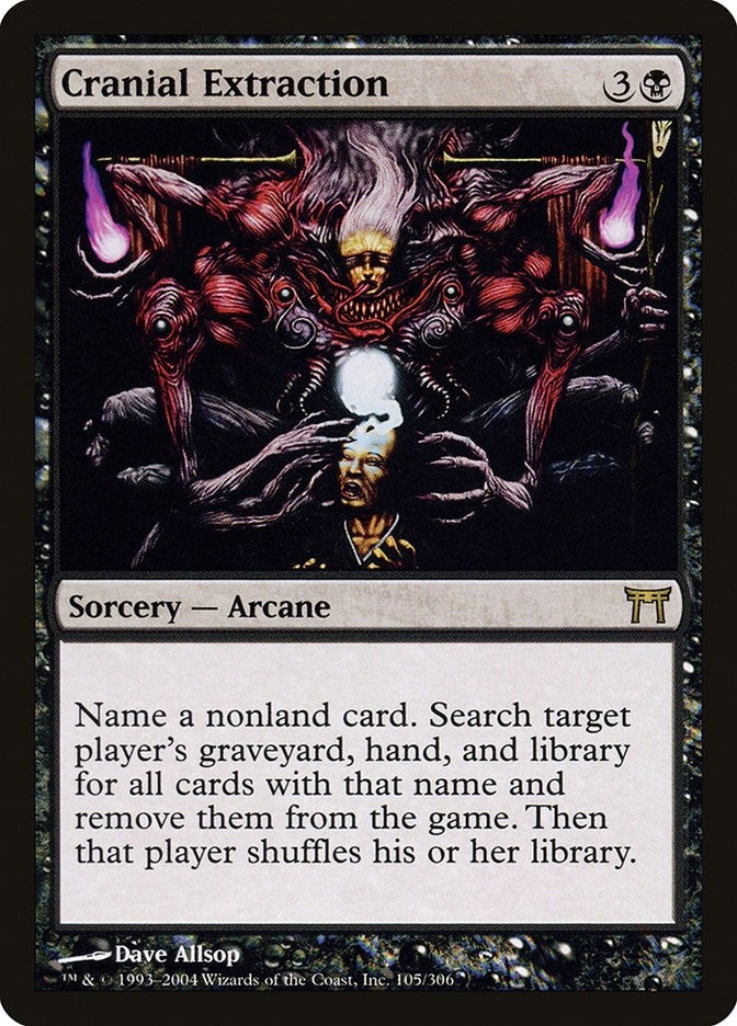 Image for Cranial Extraction (105) (CHK) - Magic: The Gathering