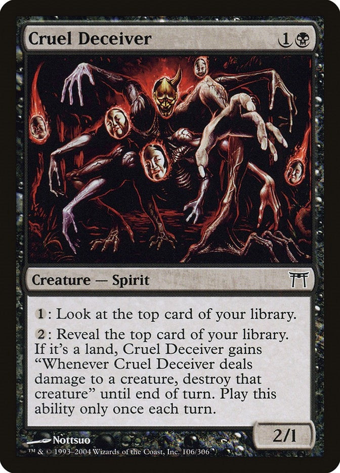 Image for Cruel Deceiver (106) (CHK) - Magic: The Gathering