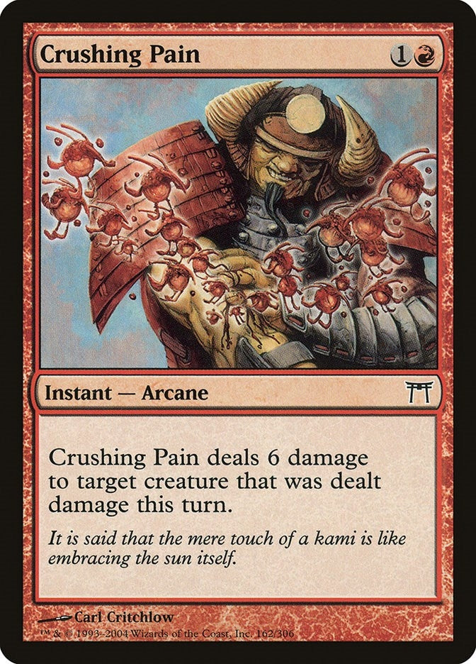Image for Crushing Pain (162) (CHK) - Magic: The Gathering