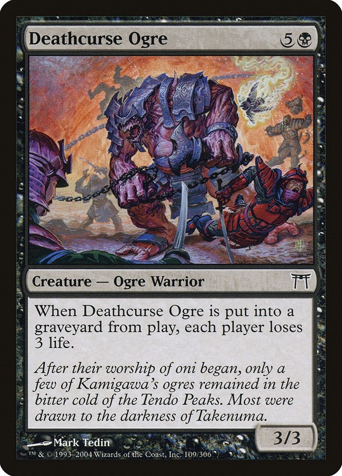 Image for Deathcurse Ogre (109) (CHK) - Magic: The Gathering