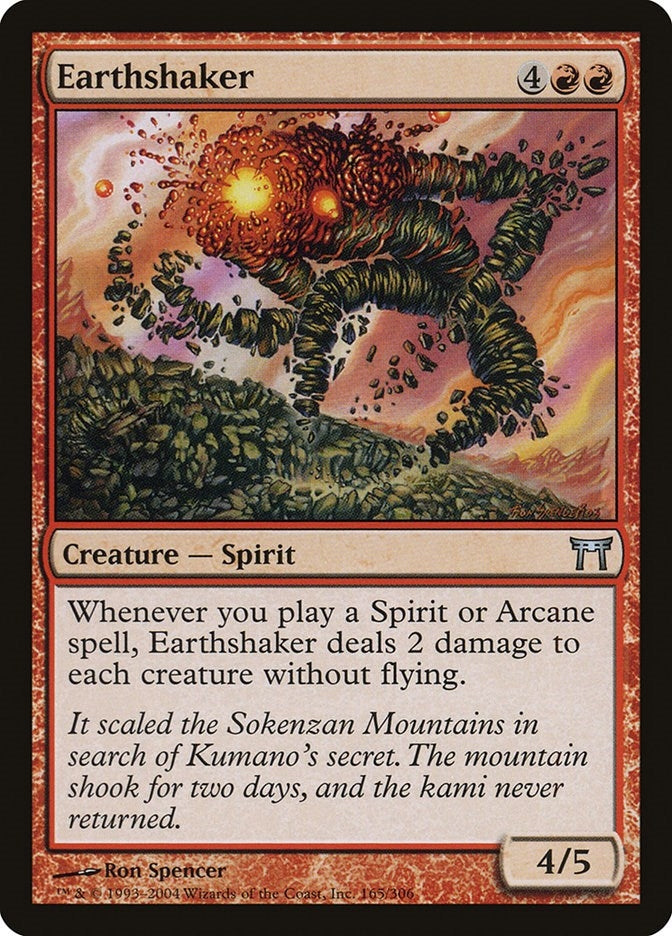 Image for Earthshaker (165) (CHK) - Magic: The Gathering