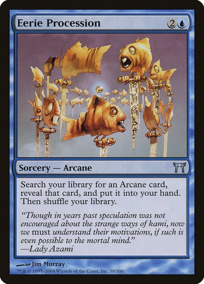 Image for Eerie Procession (58) (CHK) - Magic: The Gathering
