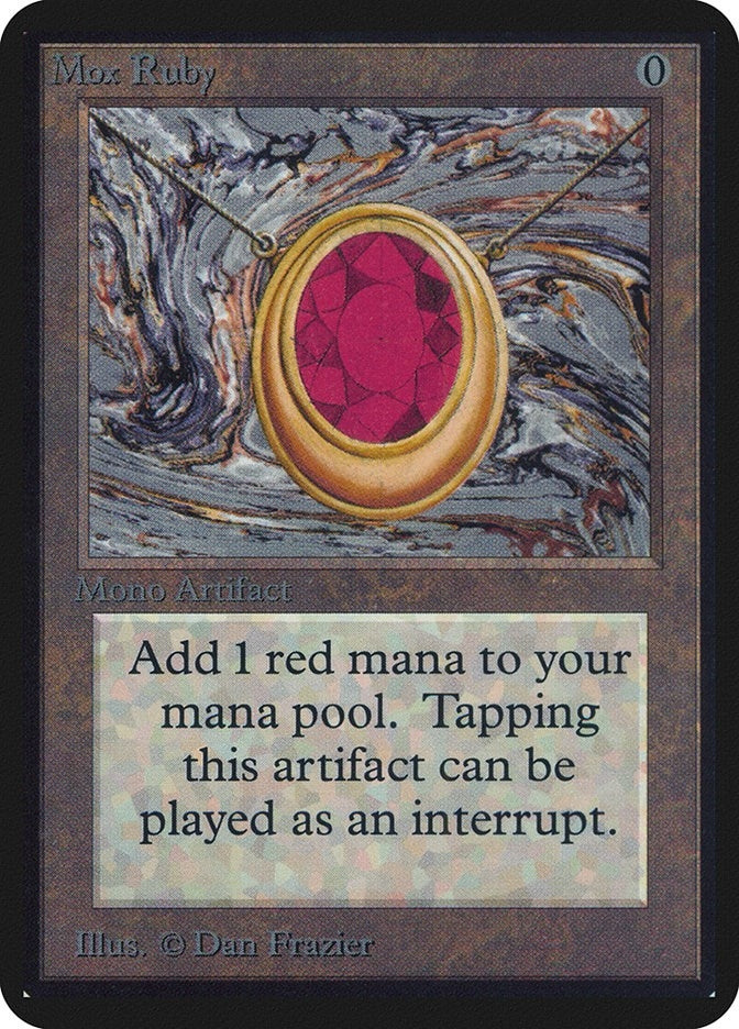Image for Mox Ruby (LEA) - Magic: The Gathering