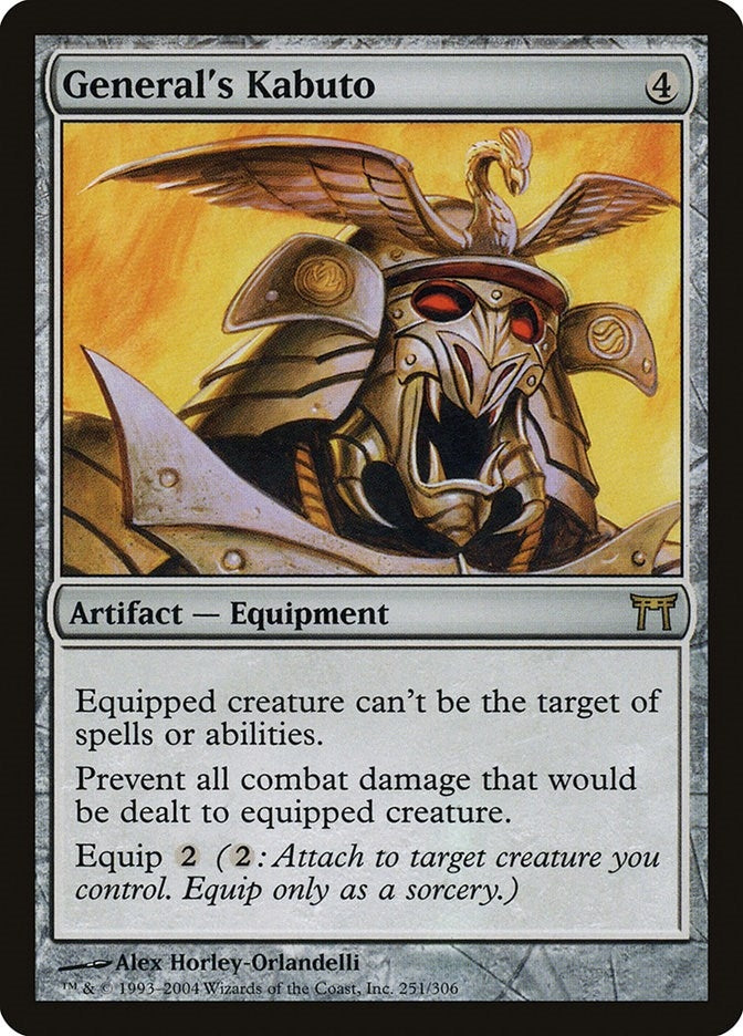 Image for General's Kabuto (251) (CHK) - Magic: The Gathering
