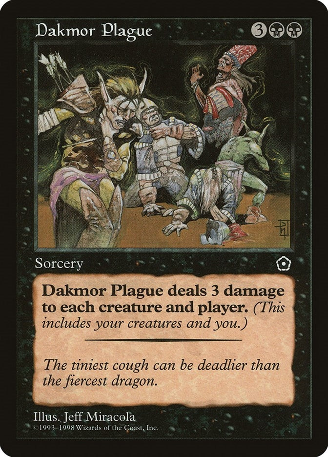 Image for Dakmor Plague (P02) - Magic: The Gathering