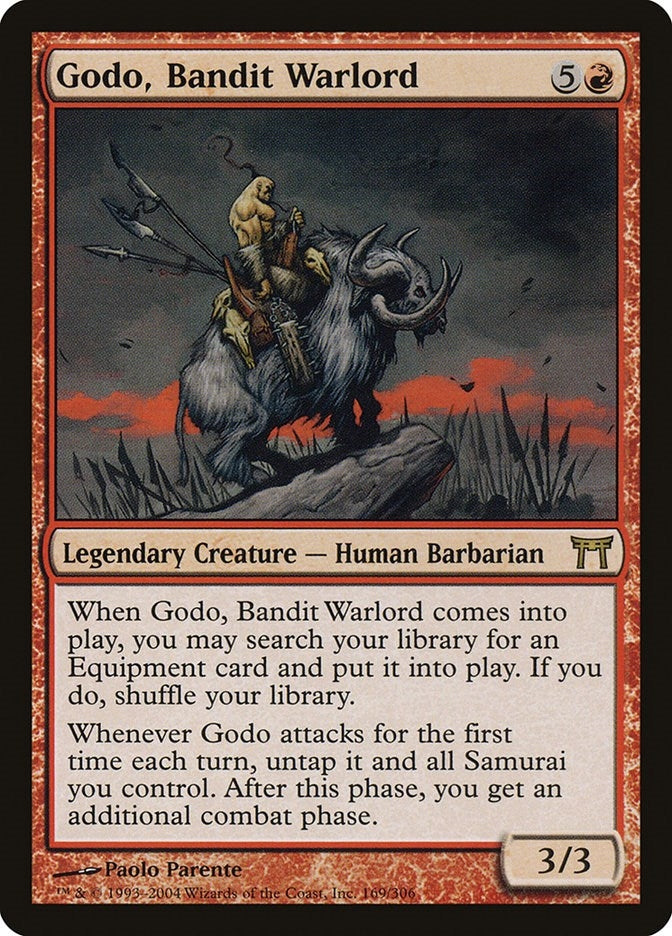 Image for Godo, Bandit Warlord (169) (CHK) - Magic: The Gathering