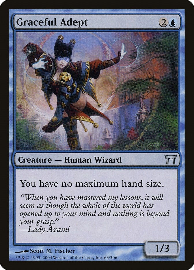 Image for Graceful Adept (63) (CHK) - Magic: The Gathering