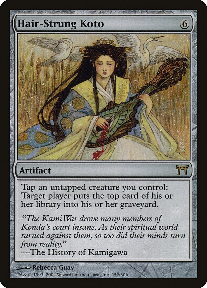 Image for Hair-Strung Koto (252) (CHK) - Magic: The Gathering