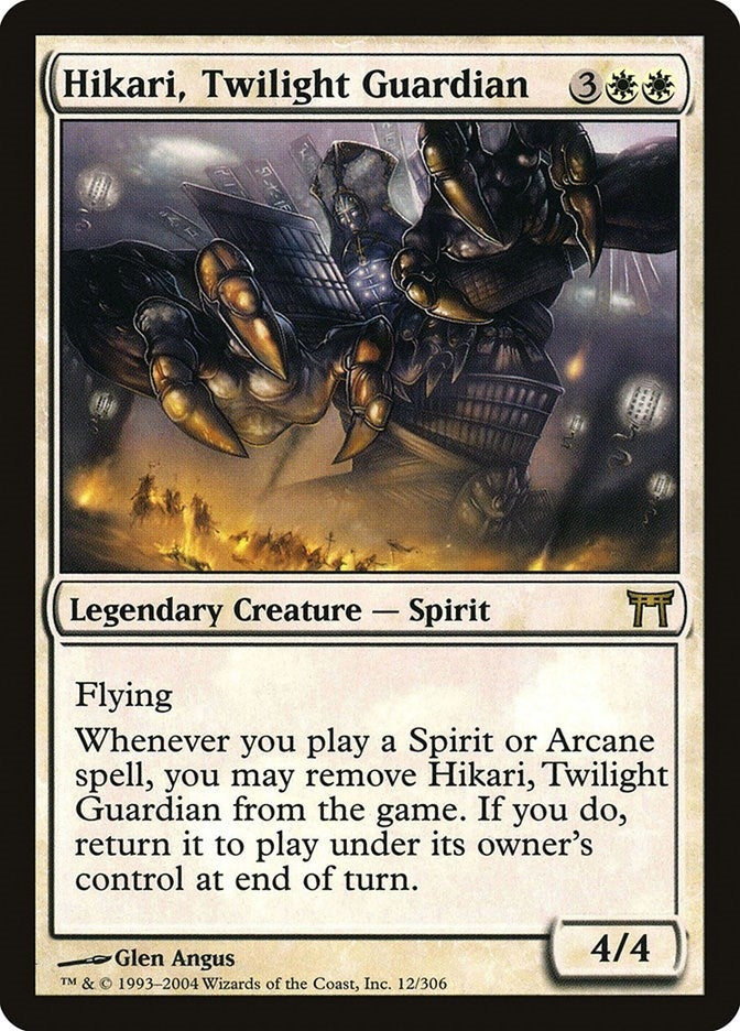 Image for Hikari, Twilight Guardian (12) (CHK) - Magic: The Gathering