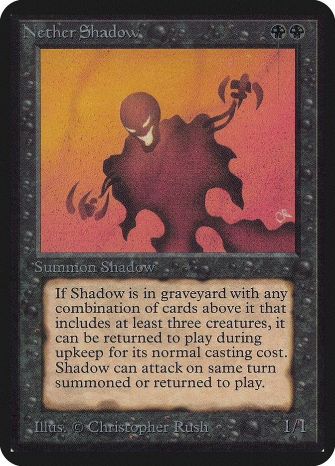 Image for Nether Shadow (LEA) - Magic: The Gathering