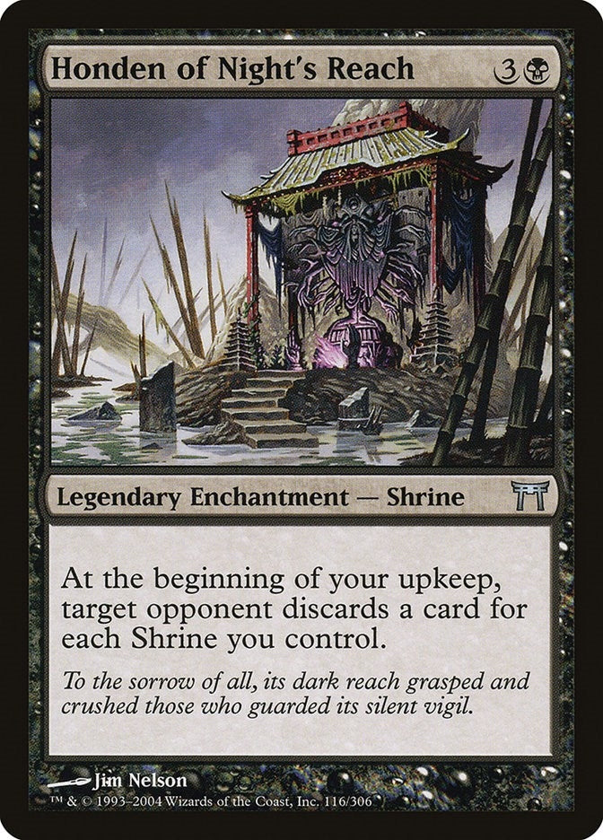 Image for Honden of Night's Reach (116) (CHK) - Magic: The Gathering