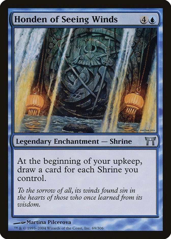Image for Honden of Seeing Winds (69) (CHK) - Magic: The Gathering