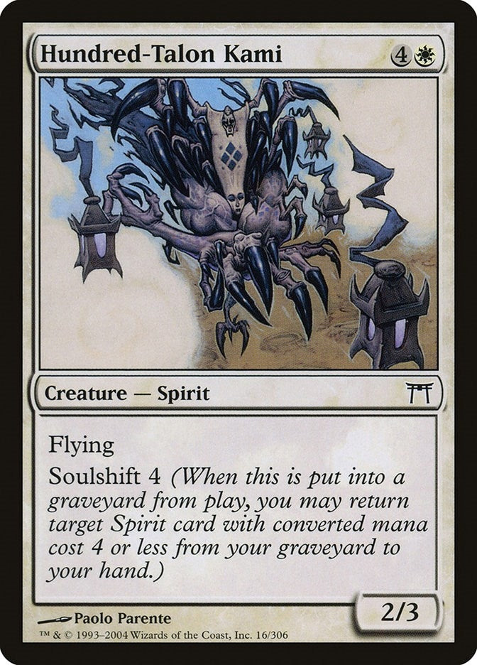 Image for Hundred-Talon Kami (16) (CHK) - Magic: The Gathering