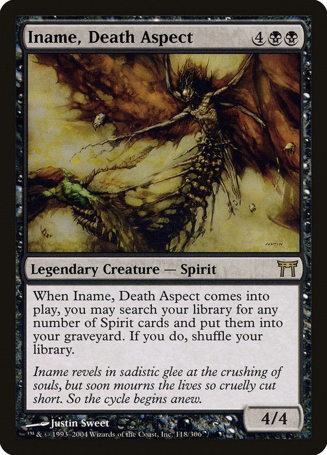 Image for Iname, Death Aspect (118) (CHK) - Magic: The Gathering