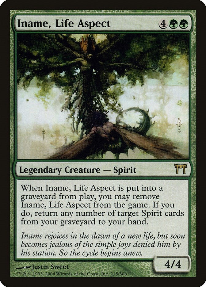 Image for Iname, Life Aspect (215) (CHK) - Magic: The Gathering