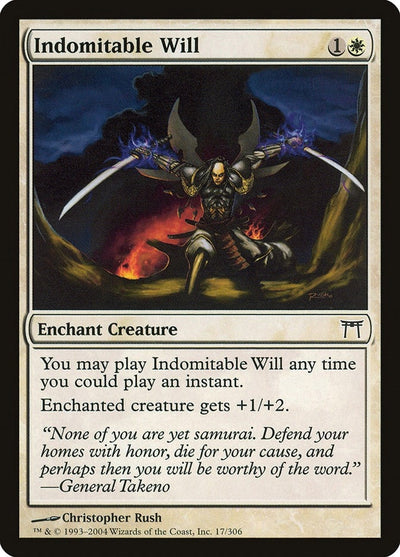 Indomitable Will (17) (CHK)
