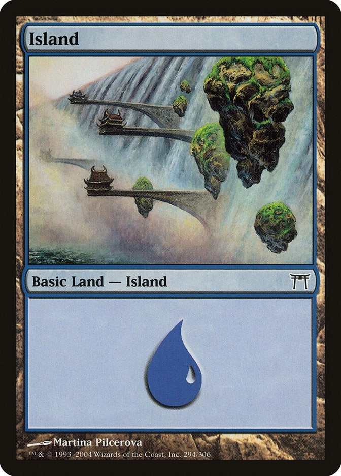 Image for Island (294) (294) (CHK) - Magic: The Gathering