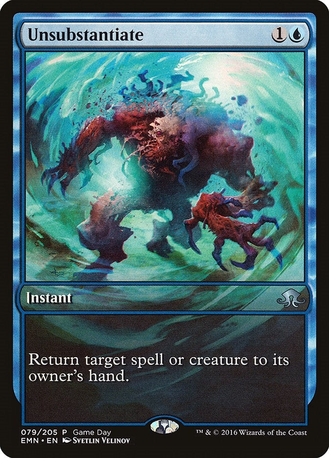 Image for Unsubstantiate (79) (GAME) - Magic: The Gathering