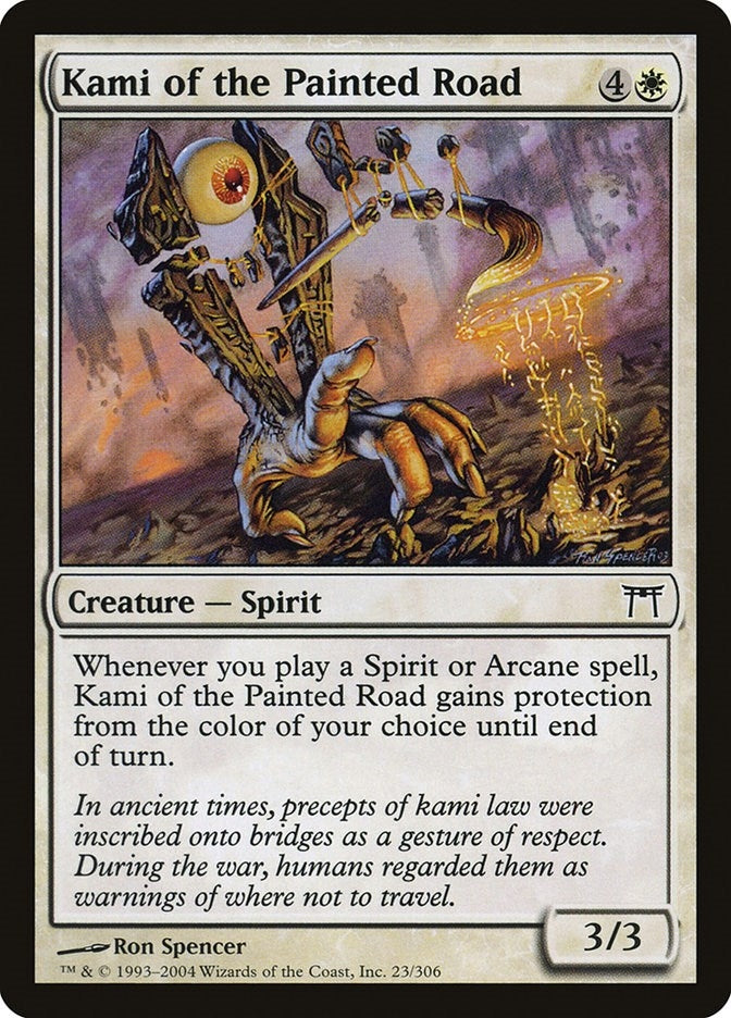 Image for Kami of the Painted Road (23) (CHK) - Magic: The Gathering