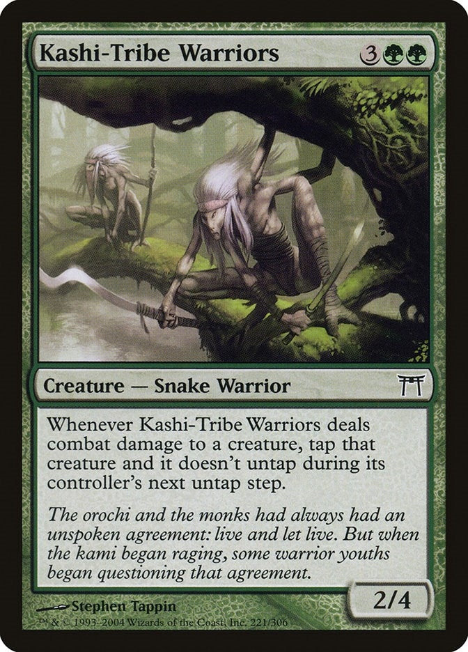 Image for Kashi-Tribe Warriors (221) (CHK) - Magic: The Gathering