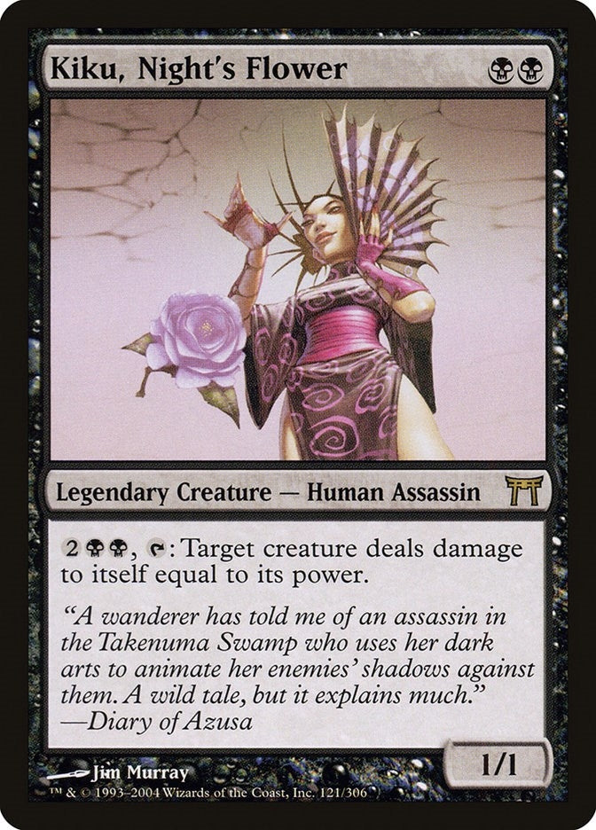 Image for Kiku, Night's Flower (121) (CHK) - Magic: The Gathering