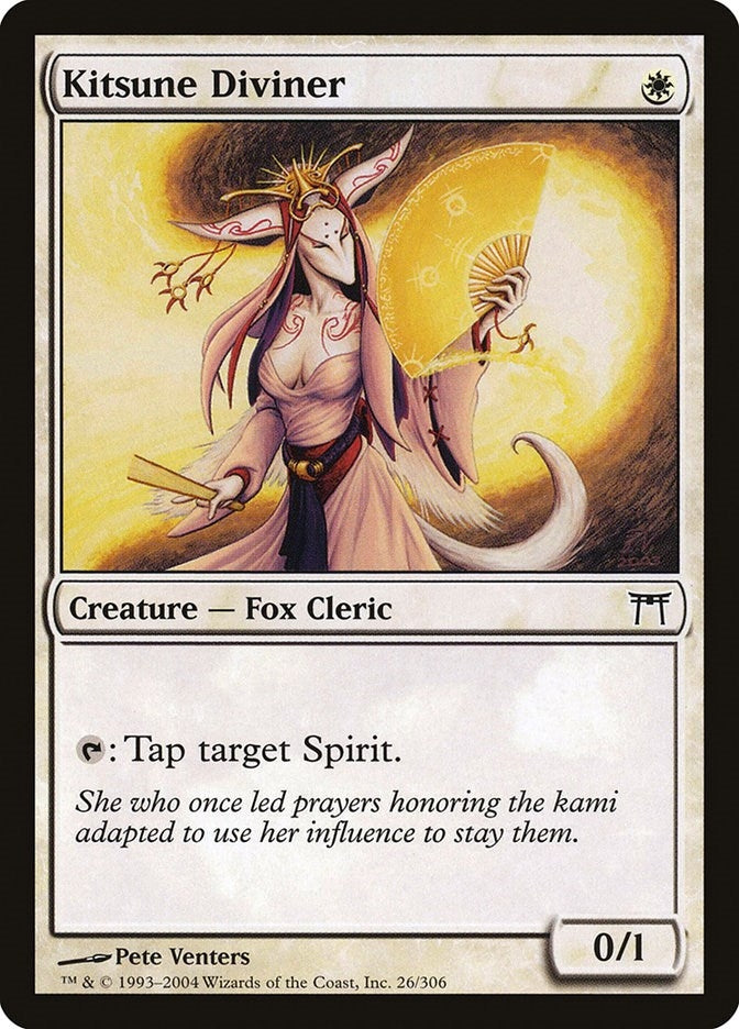 Image for Kitsune Diviner (26) (CHK) - Magic: The Gathering