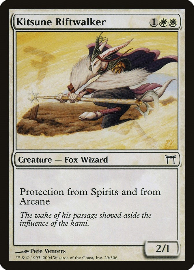 Image for Kitsune Riftwalker (29) (CHK) - Magic: The Gathering