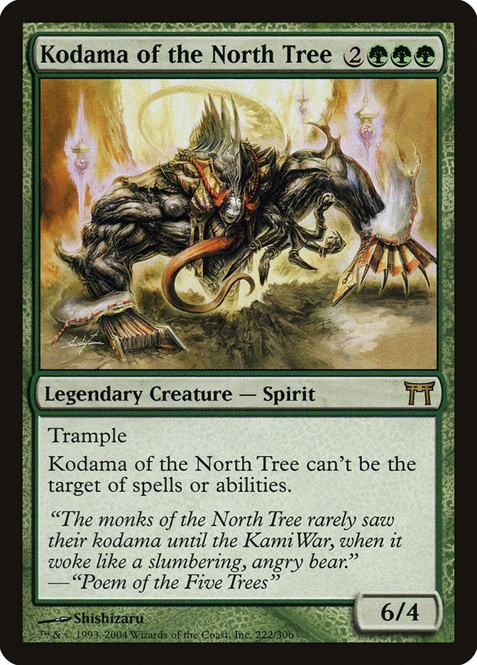 Image for Kodama of the North Tree (222) (CHK) - Magic: The Gathering