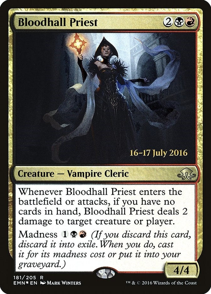 Image for Bloodhall Priest (181) (PRE) - Magic: The Gathering