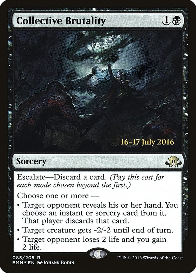 Image for Collective Brutality (85) (PRE) - Magic: The Gathering