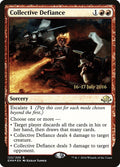 Image for Collective Defiance (123) (PRE) - Magic: The Gathering