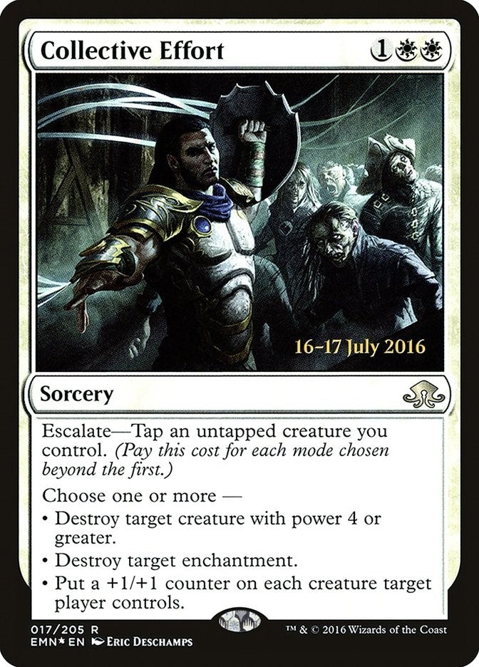 Image for Collective Effort (17) (PRE) - Magic: The Gathering