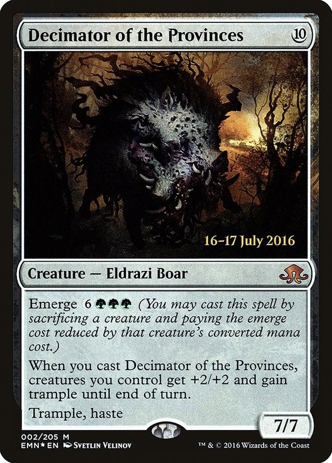 Image for Decimator of the Provinces (2) (PRE) - Magic: The Gathering