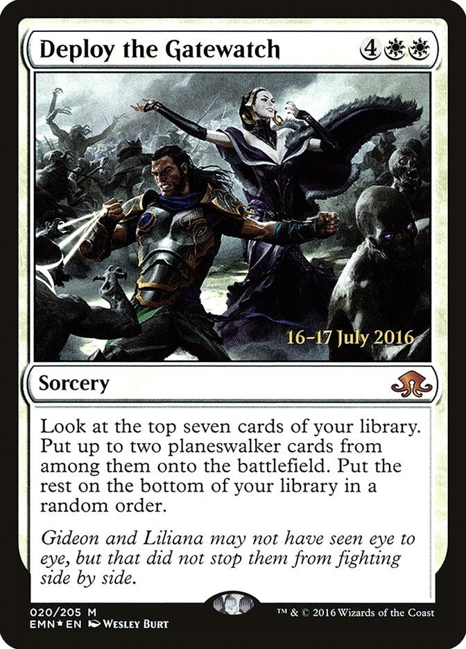 Image for Deploy the Gatewatch (20) (PRE) - Magic: The Gathering