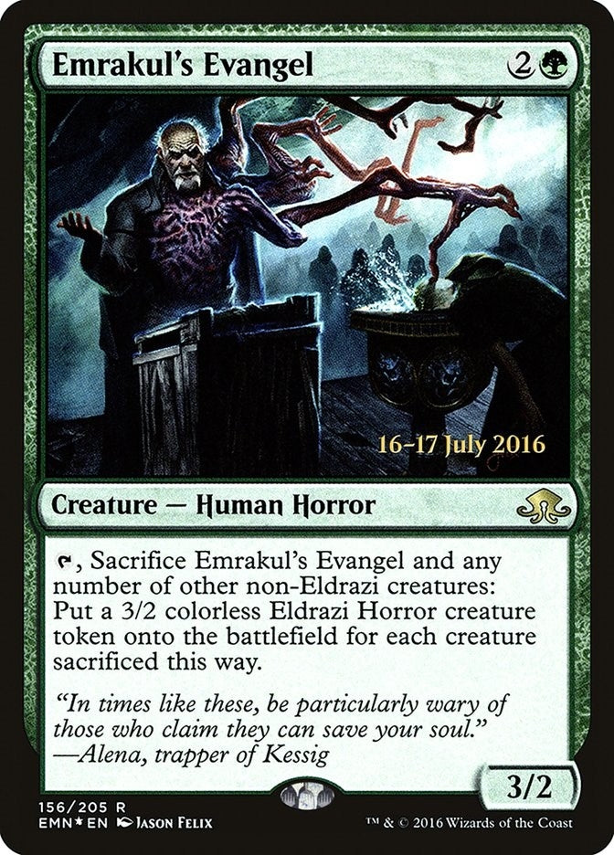 Image for Emrakul's Evangel (156) (PRE) - Magic: The Gathering